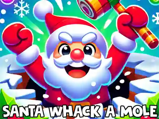 Spēle Santa Whack a Mole online