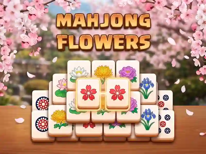 Spēle Mahjong Flowers online