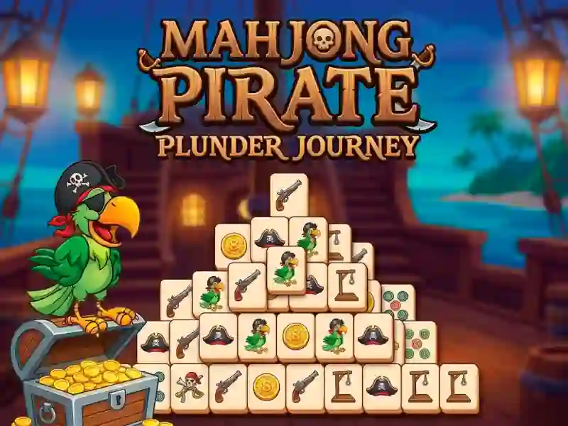 Spēle Mahjong Pirate Plunder Journey online