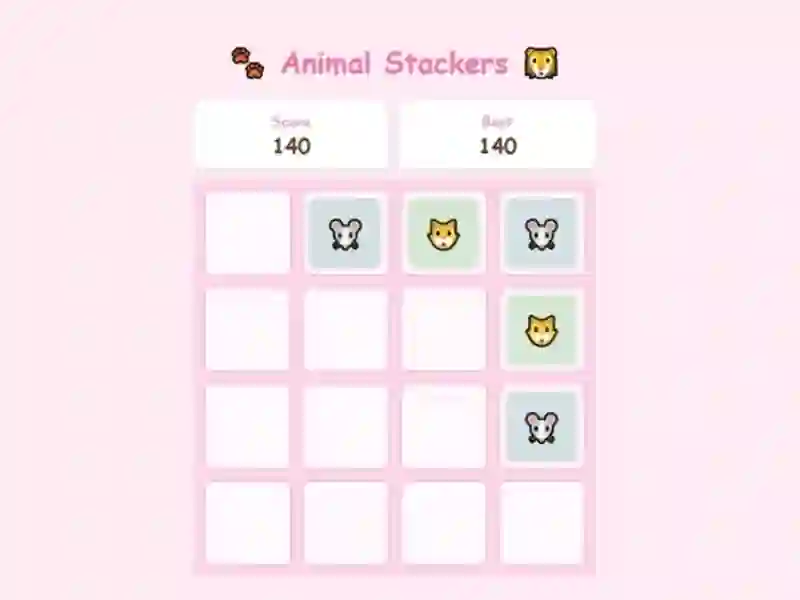 Spēle Animal Stackers online