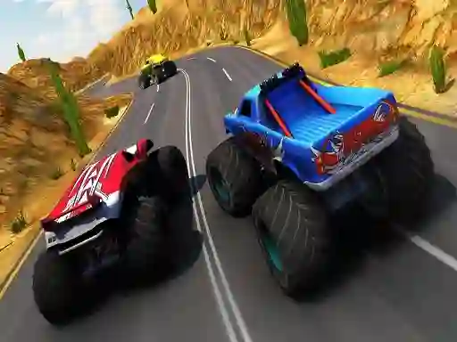Spēle Xtreme Monster Truck & Offroad Fun online