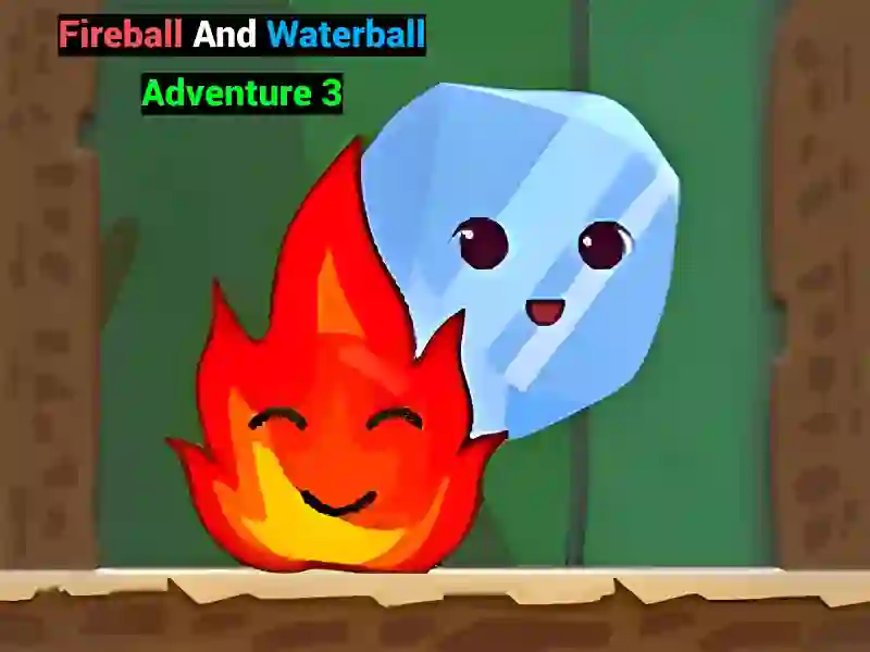 Spēle Fireball And Waterball Adventure 3 online