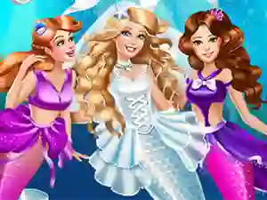 Spēle Mermaid Doll Wedding online