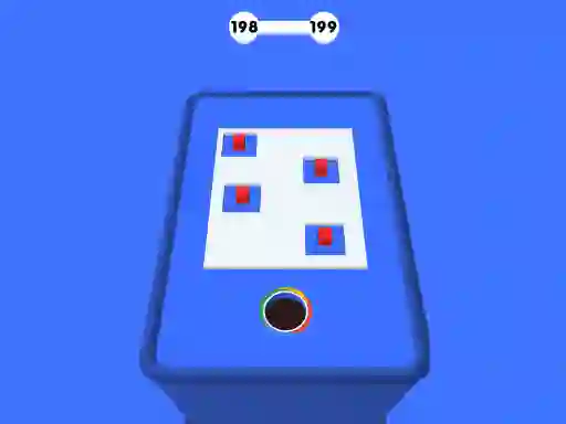 Spēle Hole 3d Color Block Game online
