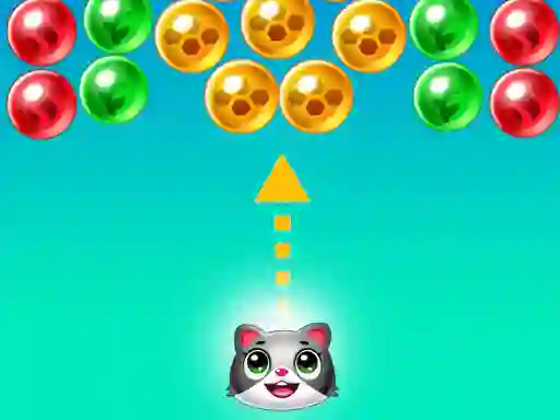 Spēle Save the cats Bubble shooter online