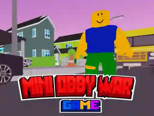 Spēle Mini Obby War Game online