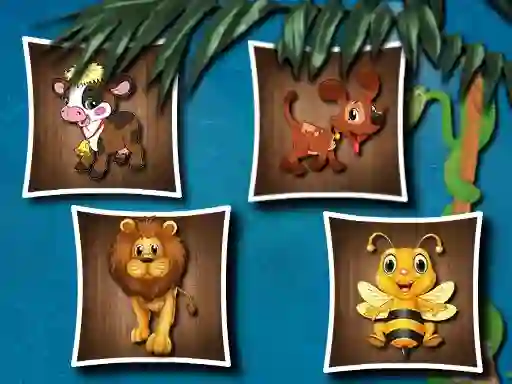 Spēle Cute Animal Shapes online