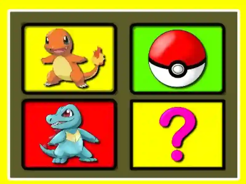 Spēle Pokemon Memory Time online