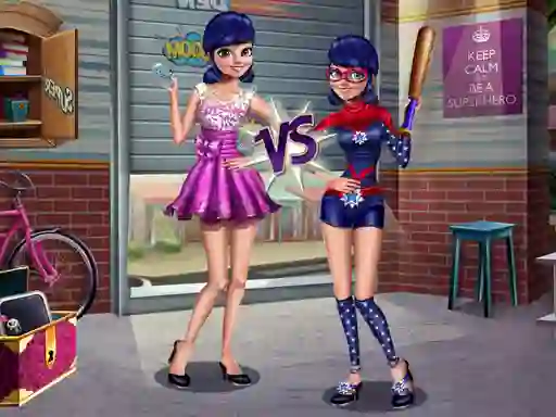 Spēle Princess vs Superhero online