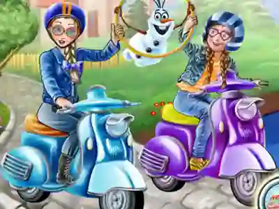 Spēle Princess Scooter Ride online