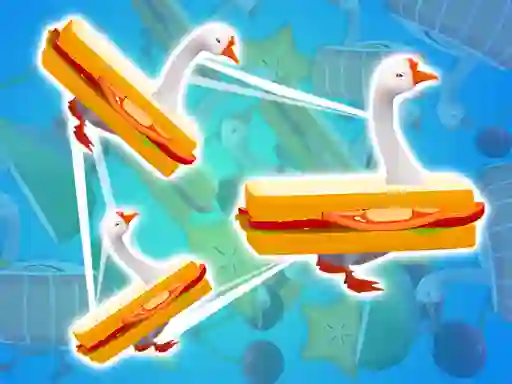 Spēle Goose Match 3D online