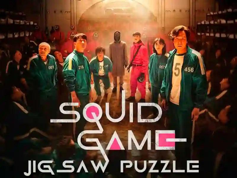 Spēle Squid Game Jigsaw Game online