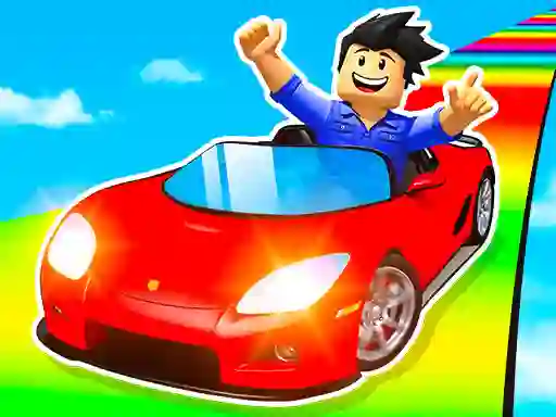 Spēle Epic Car Stunt Race Obby online