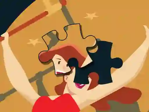 Spēle Circus Girl Jigsaw online