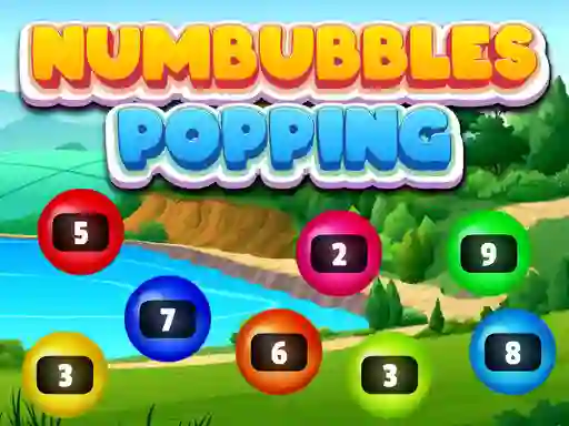 Spēle Numbubbles Popping online