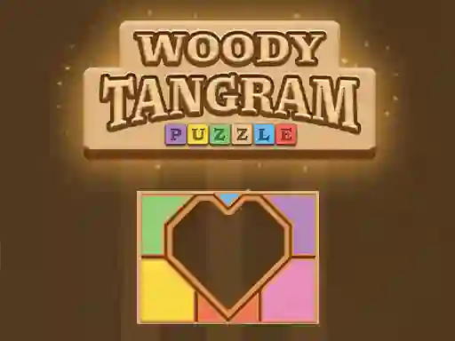 Spēle Woody Tangram Puzzle online