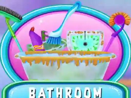 Spēle Bathroom Clean Up online