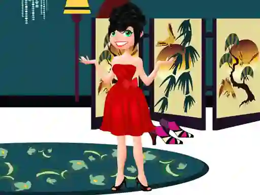 Spēle Cutie Girl Dress Up online