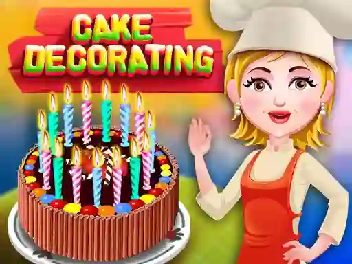 Spēle Cake decorating online