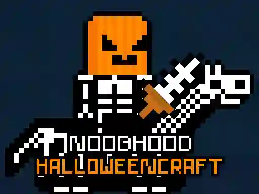Spēle NoobHood HalloweenCraft online