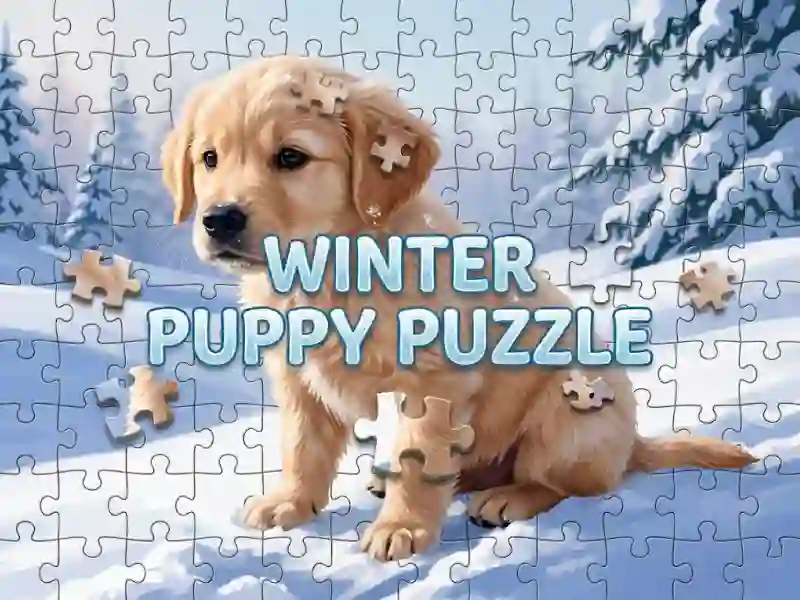 Spēle Winter Pets Puzzle online