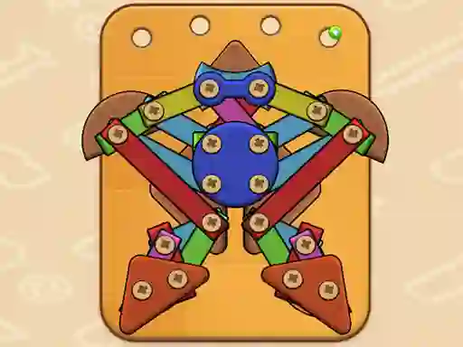Spēle Wood & Screw Puzzle online