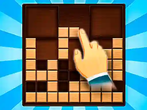 Spēle Solve the Cube Wooden Blocks 2D online