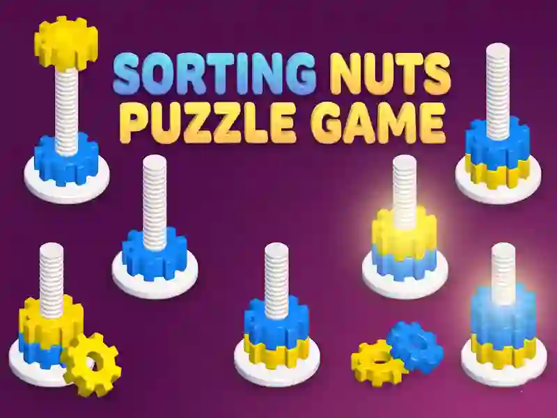 Spēle Sorting Nuts Puzzle Game online