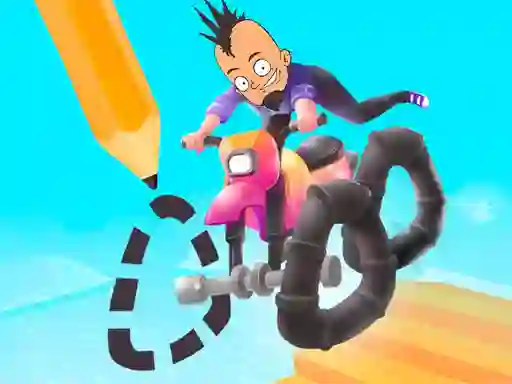 Spēle Scribble racing online