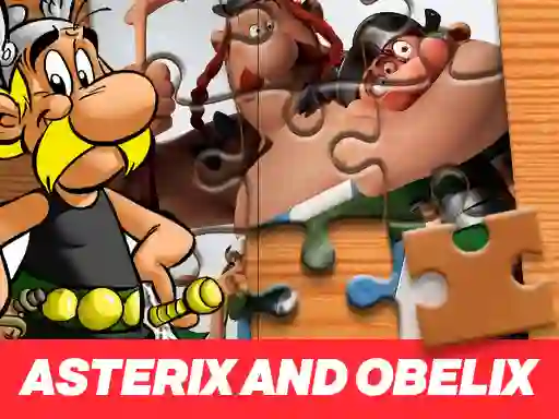 Spēle Asterix and Obelix Jigsaw Puzzle online