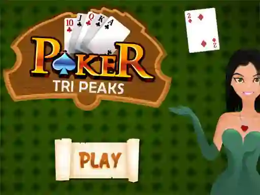 Spēle Poker Tri Peaks online