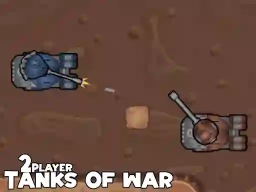 Spēle 2Player Tanks of War online