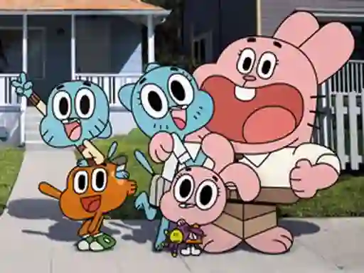 Spēle Gumball: Hidden Stars online