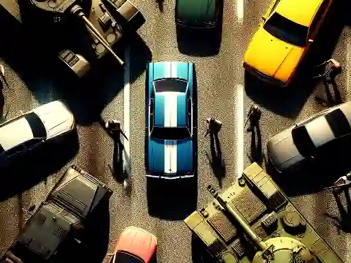 Spēle GTA Car Rush online