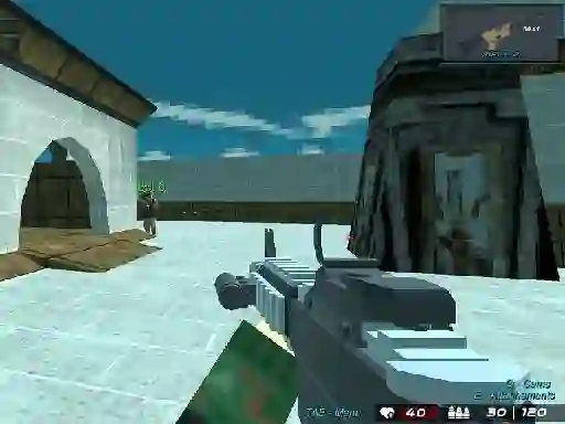 Spēle Blocky Shooting Arena 3d Pixel Combat online
