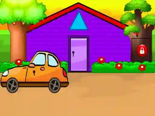 Spēle Orange Car Escape online