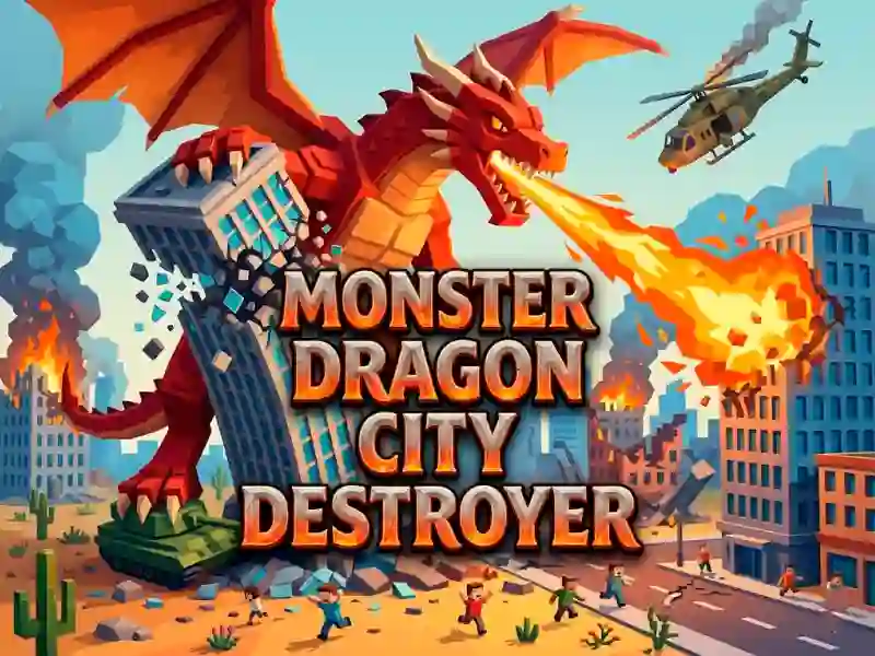 Spēle Monster Dragon City Destroyer online