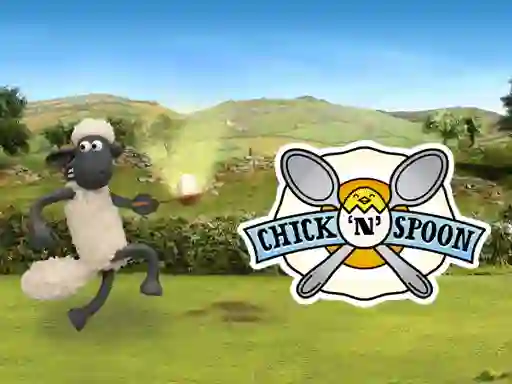 Spēle Shaun The Sheep: Chick N Spoon online