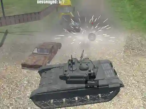 Spēle Tank Shooting Simulator online