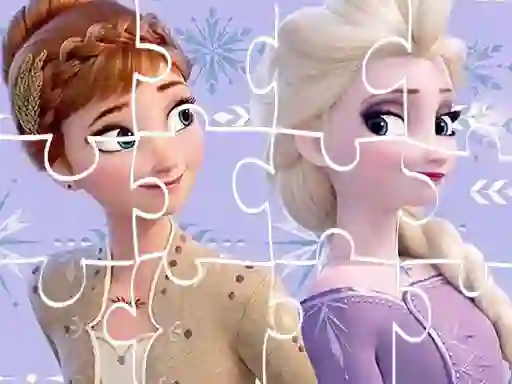 Spēle Frozen Sister Jigsaw online