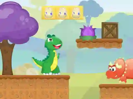 Spēle Little Dino Adventure Returns online