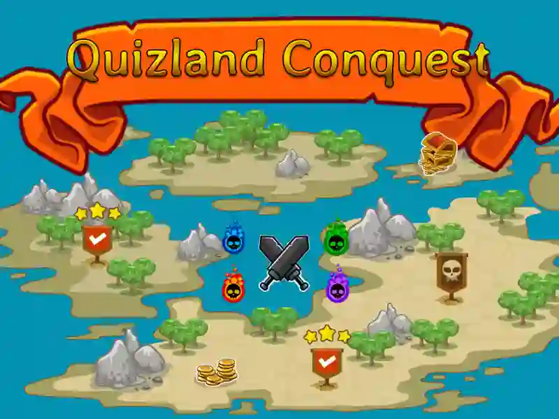 Spēle Quizland Conquest online