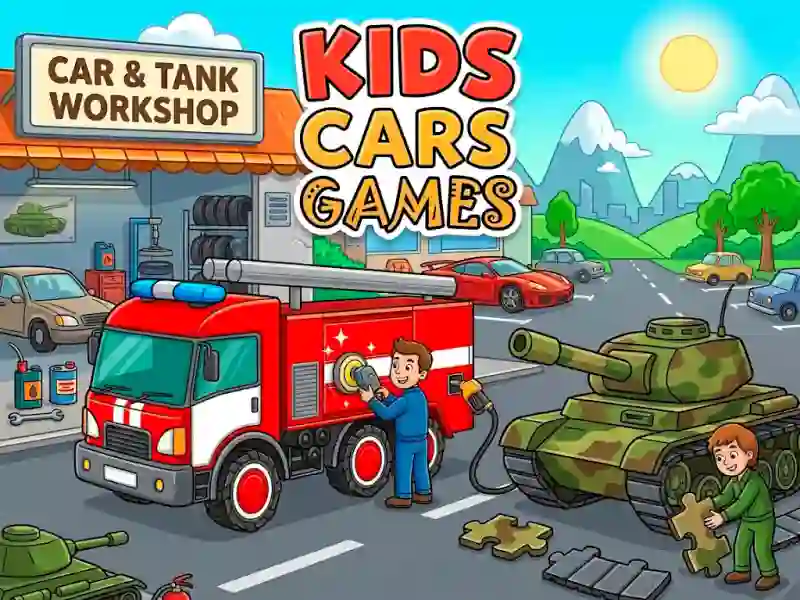 Spēle Kids Cars Games online