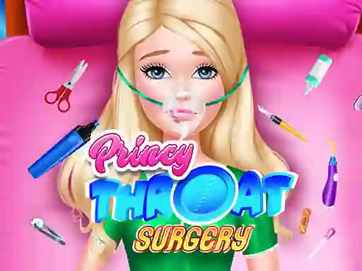 Spēle Princy Throat Surgery online