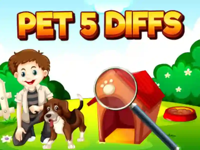 Spēle Pet 5 Diffs online