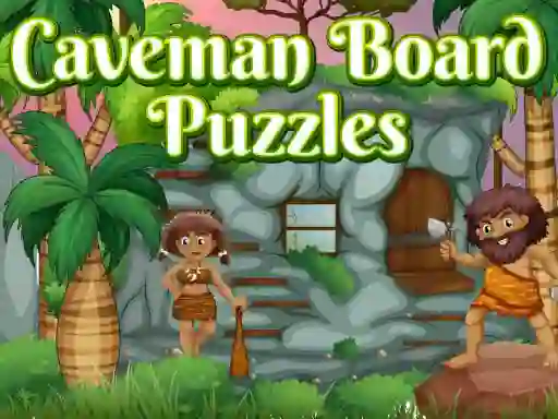 Spēle Caveman Board Puzzles online