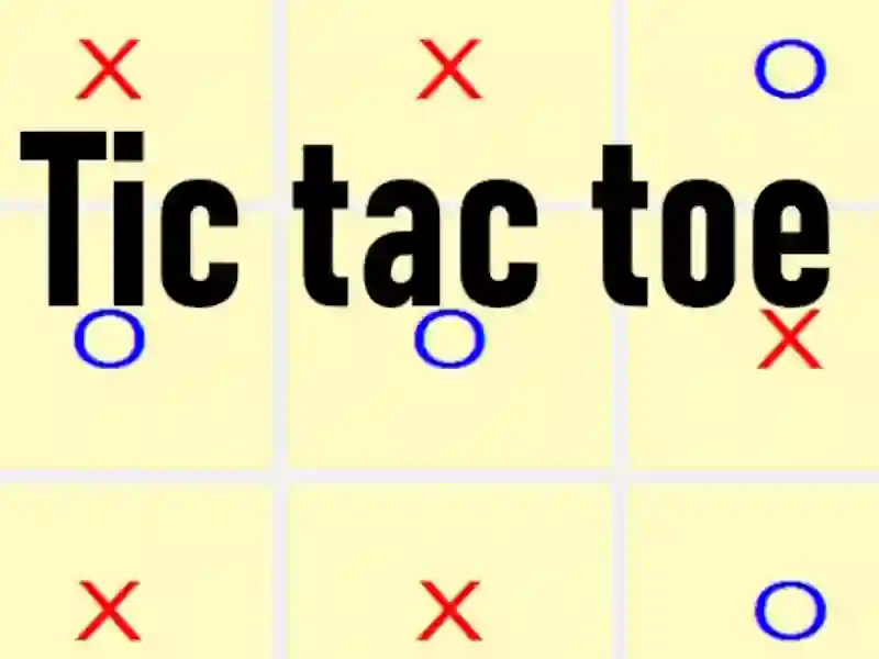 Spēle Tic tac toe online