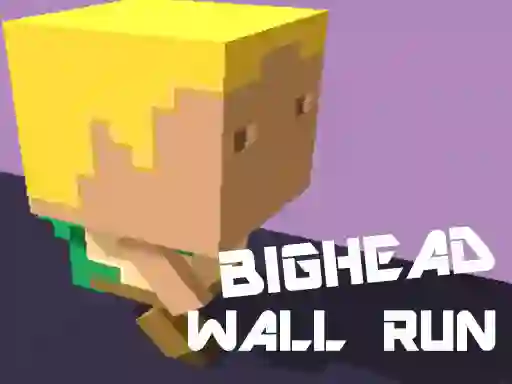 Spēle Bighead Wall Run online