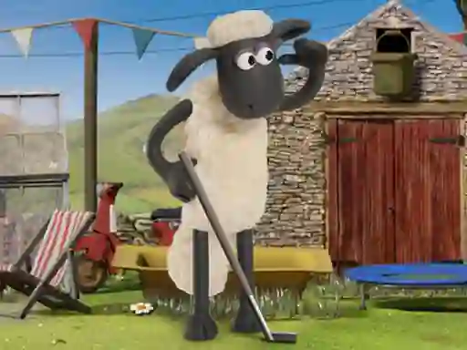 Spēle Shaun The Sheep Baahmy Golf online
