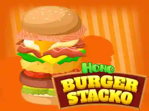 Spēle Hoho Burger Stacko online